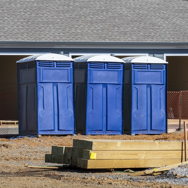 do you offer hand sanitizer dispensers inside the porta potties in Warwick RI